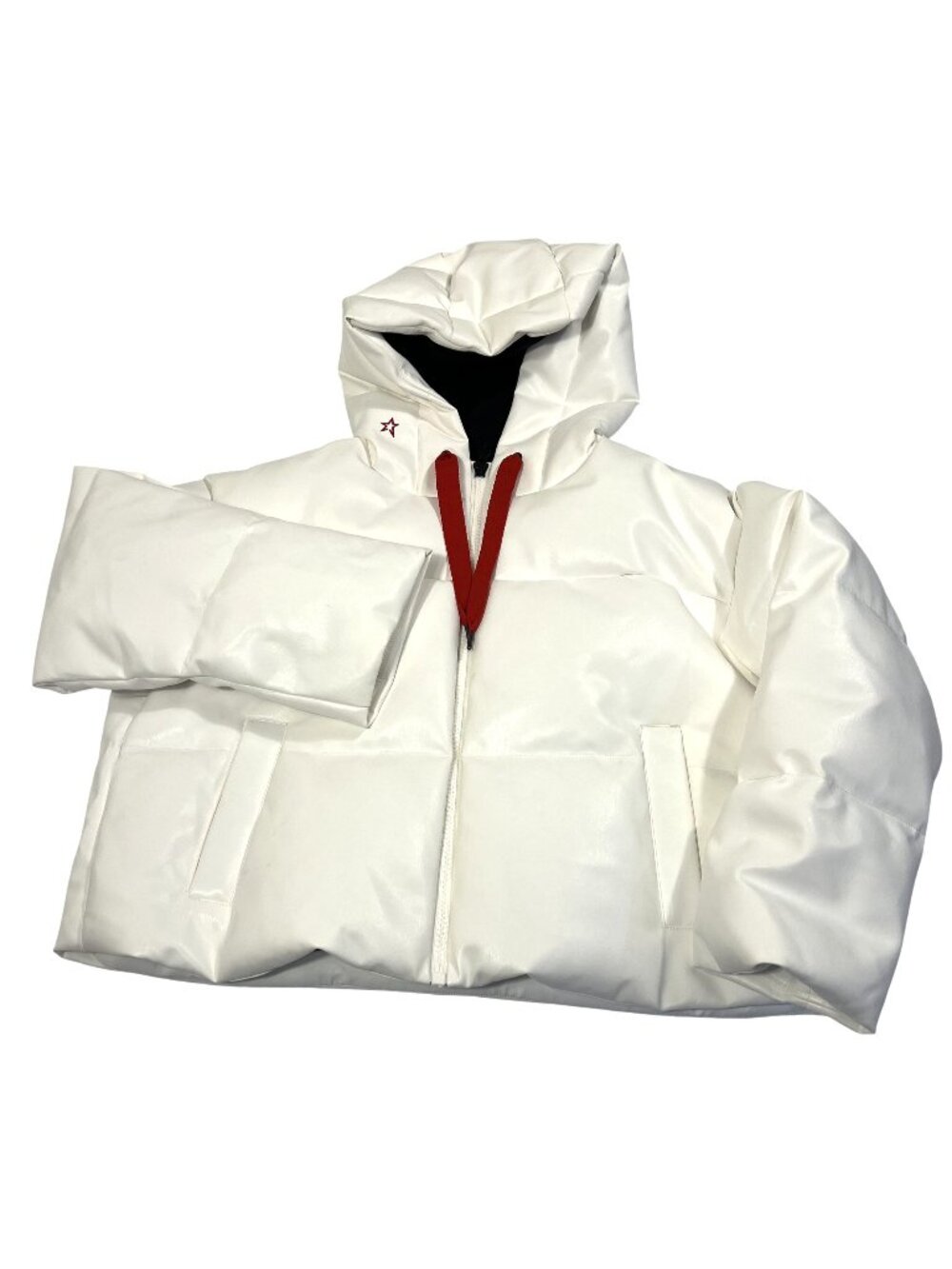 Perfect Moment Taos Short Down Jacket in White